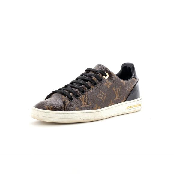Louis Vuitton Women's FrontRow Sneakers Monogram Canvas with